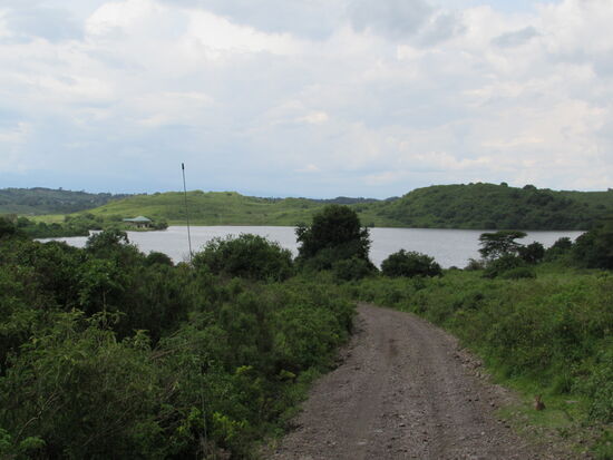 Unsere Fahrt geht weiter zum Momella Lake.