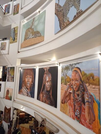 Die vielen Gemälde sind beeindruckend!