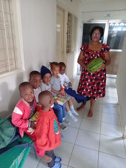 Franziska hat sich sehr über die Unterstützung und meinen Besuch gefreut.