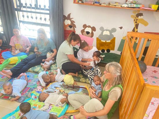 Die letzten Stunden mit unseren Schützlingen.