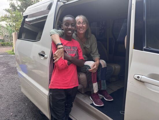 Letztes Foto mit Joshua