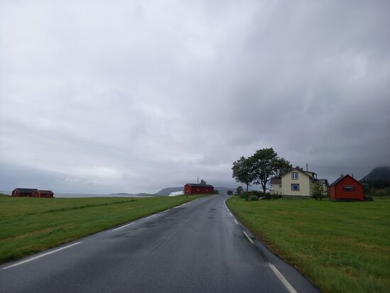 Nur 17km weiter sind wir in Forvik.