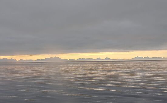 Die Silouette der Lofoten