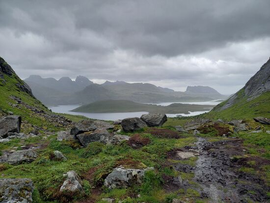 Ein Blick zurück auf den Torsfjord hat sich gelohnt.