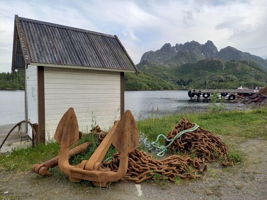 Auf den Lofoten vor Anker zu gehen,  ist etwas Besonderes.