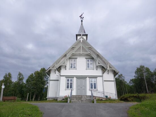Die Kirche von Tulvik