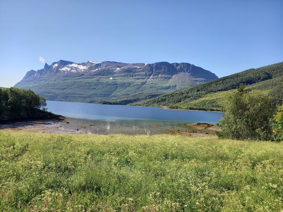 Die Landschaft ist einfach nur schön.