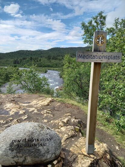 Der ideale Platz für ein Picknick, zumal es gerade nicht regnet  -