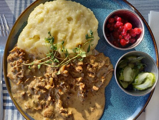 Lecker Elchgulasch
