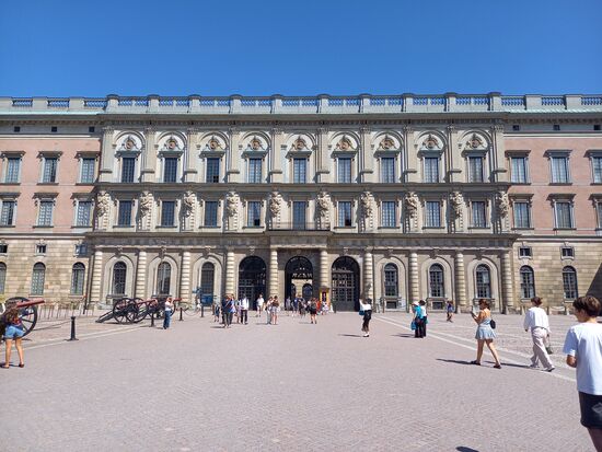 Die königliche Residenz.