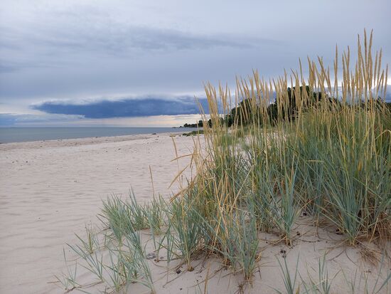 Abendspaziergang am Strand  - herrlich!