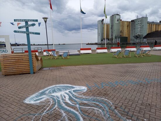 Im Hafen von Ystad - schön war's!