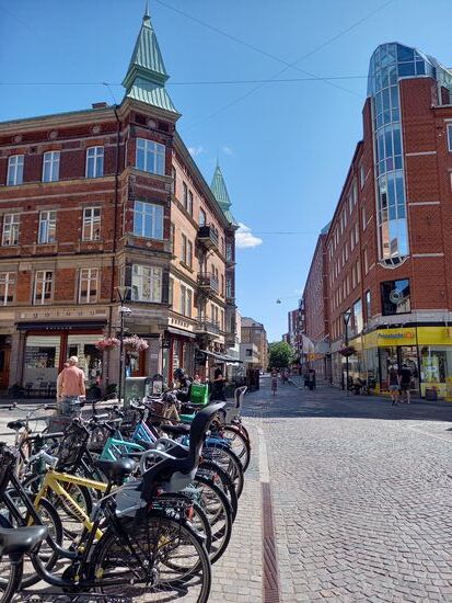 Malmö ist eine Fahrradfreundliche Stadt.