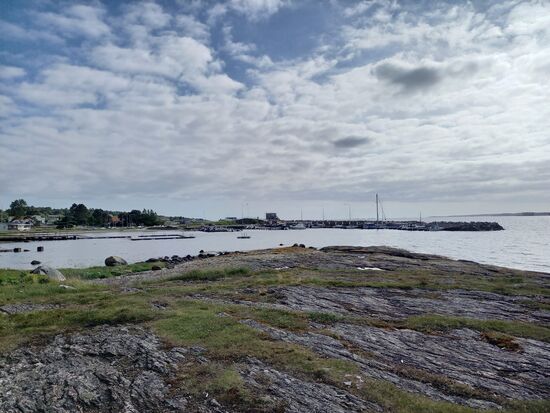 Blick auf die zweite Bucht