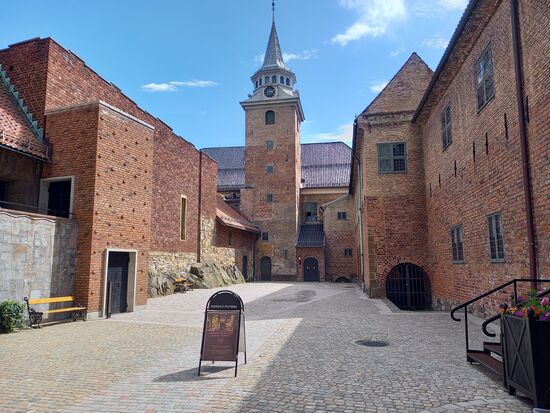 Danach ging es zur Festung Akershus