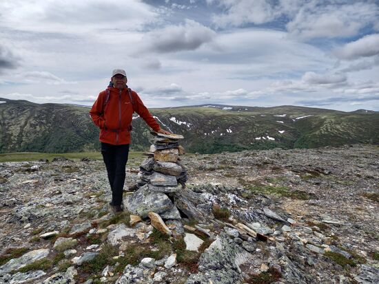 Der höchste Punkt unserer Wanderung liegt auf einer Höhe von 1230m.