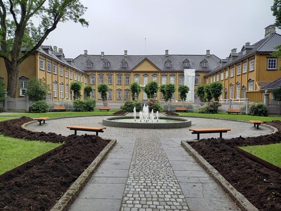 Eine ehemalige Stadtvilla.