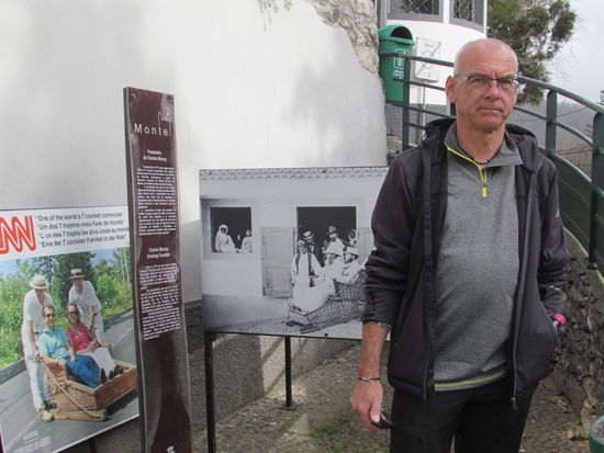 Aus der Korbschlittenfahrt wird nichts . Irgendwie ist heute kein Betrieb?!