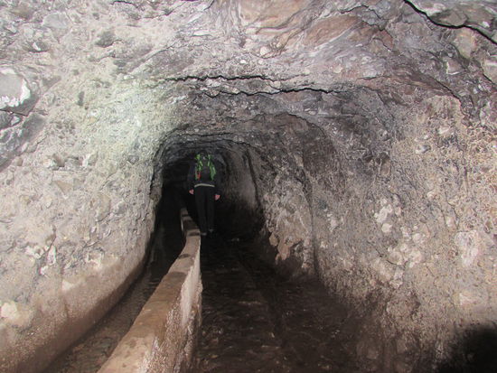 Für diese Wanderung benötigt man unbedingt eine Taschenlampe.