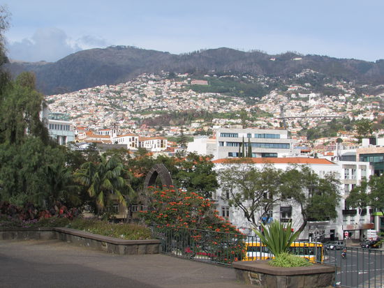Eine weitere Aussicht auf die Stadt.