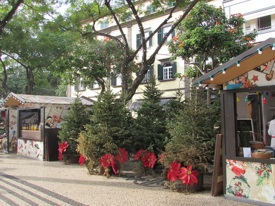 In der Fußgängerzone nahe dem Stadtpark.