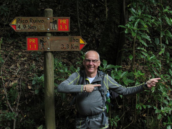 Gut die Hälfte ist geschafft, da geht`s lang 