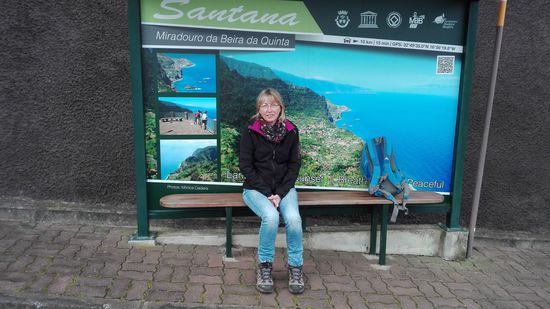 Warten bis der Bus kommt 