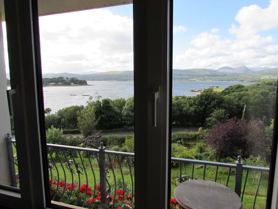 Blick aus unserem Zimmer 