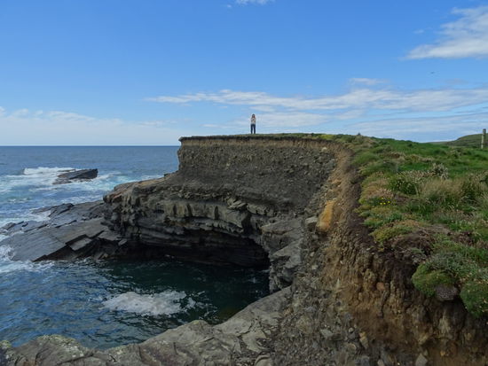 Kurze Pause und wieder eine tolle Aussicht genießen.