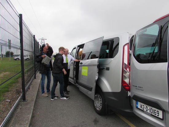 Auf geht's zum Airport.