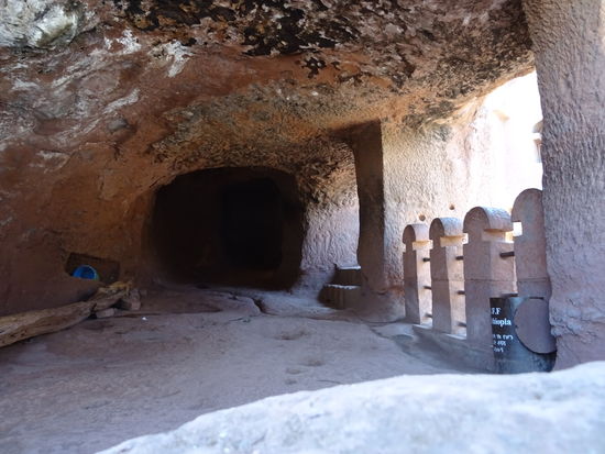 Der Eingangsbereich zu St Gabriel - Raphael.