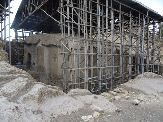 Das Ziel, die Kirche auf 3100m Höhe.