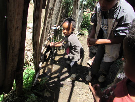 Dann ist Hände waschen angeordnet  