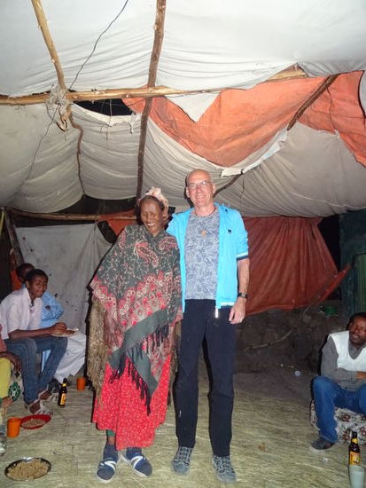 Matthias mit Happys Tante