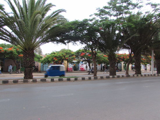 Aber auch in Adwa gibt es diese schönen Straßenbilder.