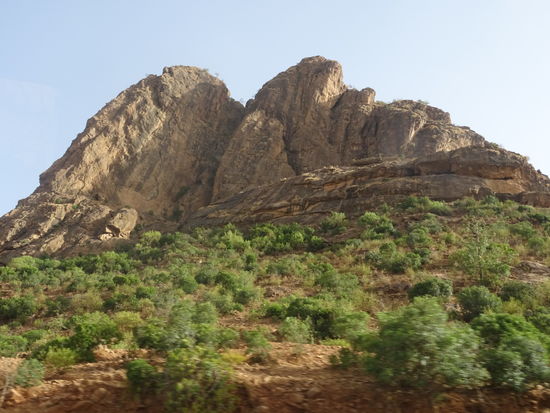 Wir versuchen dennoch uns  so gut wie möglich an der vorbeiziehende Landschaft  zu erfreuen.