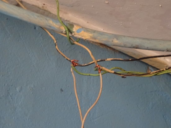 Eine äthiopische Abzweigdose.