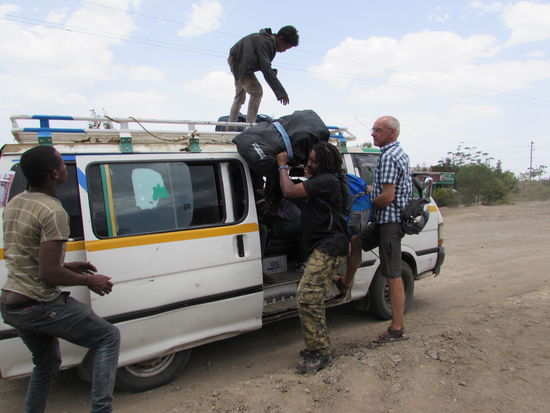 Wir sind fast angekommen.