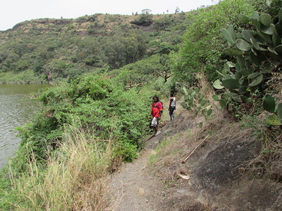 Dann wir der Weg beschwerlicher.
