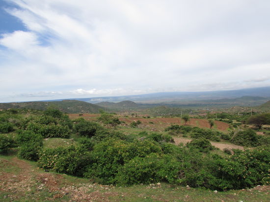 Auch heute schweifen unsere Blicke immer wieder über eine wunderschöne Landschaft.
