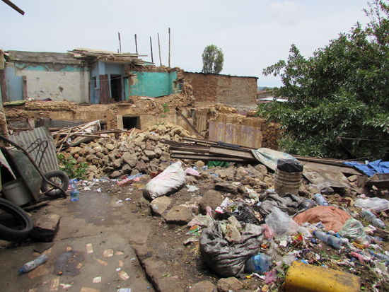 Hinterhof Athmosphäre  (