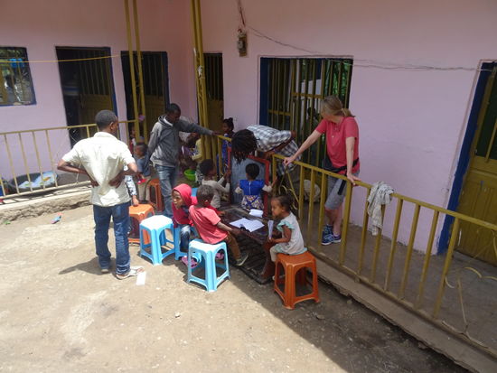 Unterricht im Freien