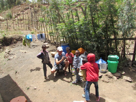 Fotoshooting mit Matthias