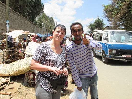 Das ist Daniel. Noch sind wir unbeschwert mit ihm unterwegs.