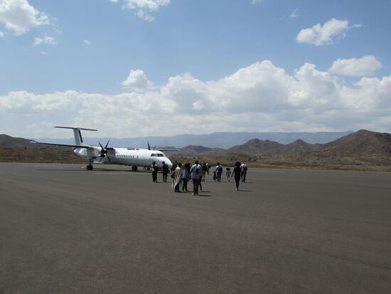 Flugplatz von Lalibela