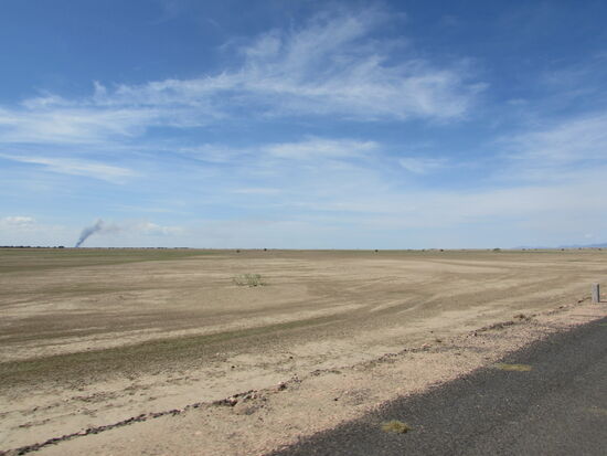 Je weiter wir Richtung Kenia fahren, je trockener wird die Landschaft.