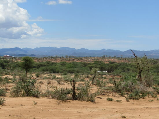 Auf dem Weg in das Gebiet der Konso.
