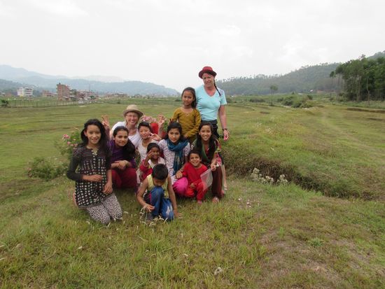 Im Mai 2016 lernte ich die Kinder gemeinsam mit meiner Freundin Christine kennen.