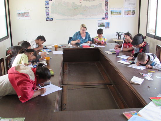 Es kommen immer mehr Kinder dazu 