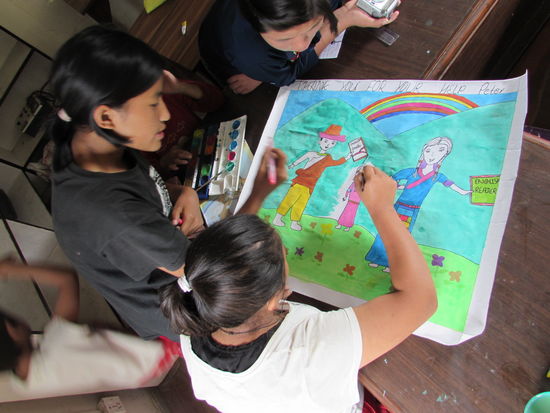 Amrita zaubert ein wahres Kunstwerk